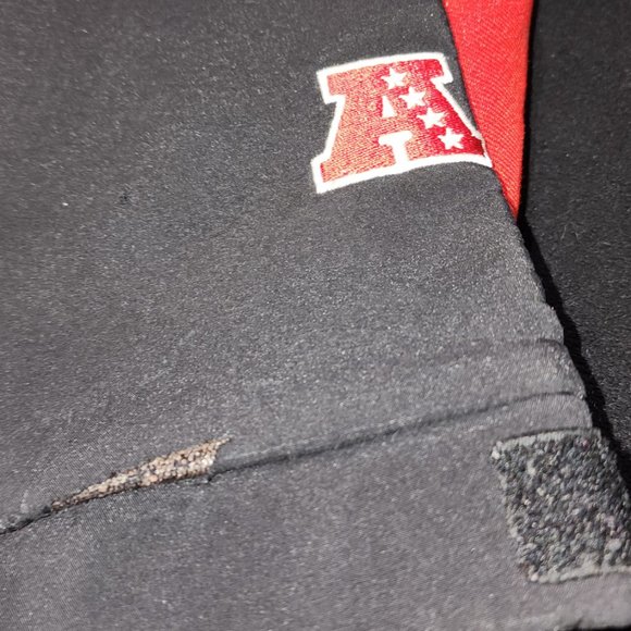 VINTAGE Mens NFL Chiefs Jacket Black // Size Large - Picture 8 of 14